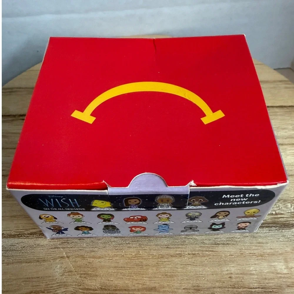 McDonalds Disney 100 Happy Meal Toys Ariel & Chewbacca Figures 2023 Box # 16